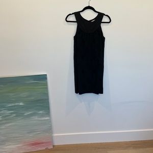 Black Rebecca Taylor Eyelet Dress Size 2
